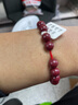 金石灵朱砂手串护身符男女款紫金砂转运珠佛珠情侣手链本命年生日礼物 实拍图