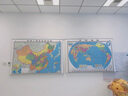 【官方正版 升级精装版】2025 中国地图挂图 大尺寸1.5米*1.1米 高清印刷防水覆膜带挂杆挂绳 学生办公室书房家庭装饰挂图挂画墙贴精美装饰   实拍图