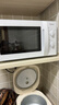 美的（Midea）微波炉 20升小型家用 360度转盘加热 易清洁内胆 旋钮操控高温杀菌 M1-L213B 经典款 实拍图