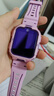 360儿童电话手表11X高清双摄防水GPS定位超长续航4G全网通视频通话可插卡学生初中生智能电子男女表紫 实拍图