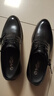 金利来（Goldlion）男鞋商务正装鞋秋冬柔软宴会婚鞋舒适德比皮鞋50274043201A黑37 实拍图