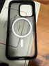绿联适用iPhone16Pro手机壳 苹果16Pro磁吸壳 MagSafe保护套 无线充电 防摔 磨砂黑色 实拍图