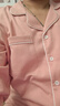 京东京造【10A抑菌】A类一等品50支纯棉睡衣女睡衣秋冬情侣家居服浅粉XL 实拍图