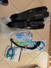 WATERTIME/水川 男女成人专业浮潜游泳训练长脚蹼蛙鞋潜水装备用品 黑M 实拍图