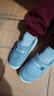 【福利价】小熊小兔棉拖秋冬季情侣保暖学生男拖鞋女居家棉拖鞋 小熊小兔棉拖-灰色 42-43 适合41-42 实拍图