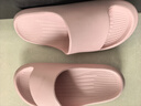 朴西香蕉船情侣凉拖鞋女浴室不易滑室内居家四季拖鞋男 浅粉 37-38 实拍图