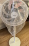 美的（Midea）电风扇 家用落地扇 立式轻音节能电扇台扇迷你扇台立两用转页扇 【七叶大风量 台立两用】 实拍图