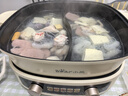 小熊（Bear）电火锅 鸳鸯锅家用火锅专用锅分体多功能锅 电煮锅涮肉锅火锅锅3分钟速沸分区控温 D60J1 6.5L 实拍图