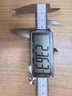 得力（deli）游标卡尺全金属高精数显卡尺高清大屏电子卡尺符合国标 实拍图