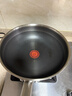 康巴赫炒锅不粘锅抗菌不锈钢炒菜锅煎平底锅30cm蜂窝锅电磁炉燃气灶通用 实拍图