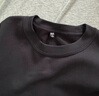 优衣库男装女装柔软圆领T恤/休闲长袖上衣25秋冬新款479783 09 黑色 L 实拍图