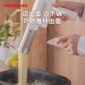 康佳（KONKA）面条机 家用压面机 手持压面枪 小型电动自动不锈钢压面条机 KMTJ-0401-W 实拍图