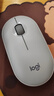 罗技（Logitech）LOGITECH PEBBLE 无线蓝牙鼠标 静音鼠标 办公鹅卵石造型 轻薄便携 时尚小巧 烟云灰 实拍图