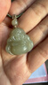 普陀山和田玉项链晴水佛公玉吊坠项链弥勒佛大肚佛笑佛送朋友生日礼物 实拍图