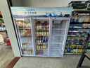 新飞 （Frestec）展示柜冷藏保鲜柜酒水饮料冰柜双开门冷藏柜酒店冷藏保鲜柜超市直冷玻璃门风冷无霜冰箱立式冷柜 大三门上机1300L【4D风冷无霜】1.8米 实拍图