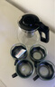 【京东物流】茶壶套装整套茶具大容量玻璃茶杯带滤网耐高温泡茶具 1000ML一壶+四杯套装【无茶盘】 实拍图