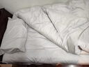 亚朵星球新款 纯色全棉四件套 100%精梳棉 母婴级面料 浅灰-1.8床-床单款 实拍图