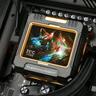 利民（thermalright）FROZEN WARFRAME 240 BLACK ARGB 寒冰装甲 一体式水冷散热器IPS液晶屏 FW240 BLACK ARGB 实拍图