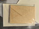 离草羊巴皮信封信纸套装 教师节礼物贺卡烫金高档精美礼品情书文艺表白 4信封+8信纸+4火漆贴 实拍图