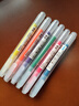 晨光（M&G）文具6色单头彩色荧光笔考试标记学生专用记号笔备考复习划重点手账用彩色笔6支装AHM24310 实拍图