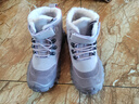 巴布豆童鞋冬季加绒保暖儿童雪地靴女童休闲靴子116545069浅粉紫/沙紫34 实拍图