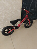 飞鸽（FG FLYING PIGEON）儿童平衡车滑步车宝宝滑行学步车小孩单车自行童车铝合金酒红色 实拍图