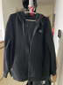 美津浓MIZUNO户外休闲卫衣男春秋冬季连帽开衫薄款外套男纯色宽松 实拍图