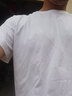 罗蒙（ROMON）两件装男士纯棉短袖t恤夏季圆领透气体恤衫男T纯色打底衫男装上衣 【黑色+白色】 XL /180(推荐体重135-150斤） 实拍图