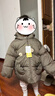 巴拉巴拉童装儿童羽绒服男女童外套冬装2025新款婴儿衣服保暖加厚泡芙羽绒 实拍图