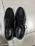 奥康（Aokang）男鞋牛皮皮鞋男士商务正装百搭德比鞋圆头系带结婚低帮大码鞋子 黑色 标准码1243111101 41 实拍图