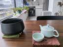 Jidaocook加厚吸水茶巾棉麻茶几茶桌抹布擦壶巾功夫茶专用毛巾茶垫茶桌布茶 咖色1条+灰色1条- 实拍图