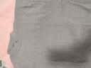 浪莎100%纯棉男士秋衣单件上衣中领保暖内衣中老年打底全棉毛衫半高领 【浅灰上衣】·中领100%纯棉 3XL /185 实拍图