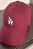 MLB棒球帽子男女情侣韩版软顶道奇队LA经典小标遮阳节日礼物CP77 实拍图