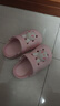 牧童儿童拖鞋夏男宝宝洞洞鞋软底女童卡通洗澡婴幼儿家居鞋萌兔粉160 实拍图