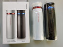 乐扣乐扣（LOCK&LOCK）菲特旋盖轻量保温杯情侣杯商务杯 白红黑蓝450ml*2 LHC4131S602 实拍图