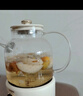 OIDIRE（偶点）全玻璃养生壶 花茶壶无胶水煮茶壶 煮茶器办公室恒温养生壶烧水壶电热水壶炖煮智能保温 1L ODI-HC01花茶养生壶【带滤网】 实拍图
