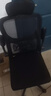 星奇堡电脑椅家用学习升降椅子书桌椅办公人体工学电竞椅写字舒适久坐 【海绵款】黑框黑网+头枕 实拍图