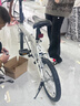 大行（DAHON）KT610折叠自行车16英寸城市通勤迷你成人男女学生小轮单车 白色 实拍图
