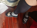中三院静脉曲张弹力袜医用治疗型压力袜术后护小腿中老年血栓春夏男女 医用一级治疗型（护小腿） 黑色2XL码 参考体重150斤以上 实拍图