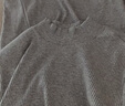 优衣库女装罗纹高领T恤/长袖小高领内搭479588 03 灰色 3XL /170/108C 实拍图