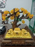 匠驴貔貅聚宝盆发财树摆件乔迁开业礼物客厅酒柜店铺收银台装饰工艺品 【京仓直发】大号 长43宽20高46厘米 实拍图