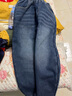 班尼路（Baleno）儿童牛仔裤2025秋冬款加绒中大童童装百搭裤子男女童冬装保暖长裤 实拍图