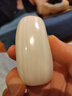 繁奢新疆和田玉羊脂白玉手把件男女款籽料原石手玩件玉石文玩盘玩原石 新疆和田玉羊脂白玉手把件男女款 实拍图