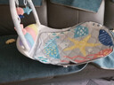 澳贝新生儿摇摇乐健身架宝宝脚踏钢琴玩具礼盒婴儿乳胶摇椅满月见面礼 蓝牙款乳胶垫摇摇乐健身架 实拍图