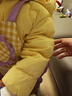 巴拉巴拉童装儿童羽绒服宝宝冬季婴儿轻薄外套男童女童上衣反季萌 黄色蜜蜂 100 （充绒量42g） 实拍图