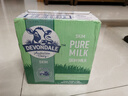 德运（Devondale）脱脂纯牛奶200ml*24盒/箱装澳洲原装进口高钙0脂肪早餐奶 实拍图
