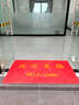 墨斗鱼欢迎光临入户门地垫地毯丝圈除尘蹭灰防水防滑门口脚垫90*150cm 实拍图