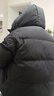 鸭鸭（YAYA）本命年羽绒服男女2025年冬季新款短款连帽时尚男士加厚保暖外套 黑青迷彩色 2XL (185) 【建议170-190斤】 实拍图