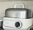 飞利浦（PHILIPS）电蒸锅 电煮锅 电火锅 多功能锅家用不锈钢涮蒸炖煮多用途锅9升三层大容量蒸煮一体304不锈钢0涂层 9L 【高清显屏 24H预约】HD3300/20 260*281*308 实拍图