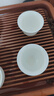 京东京造 茶具茶杯 功夫茶具整套羊脂玉杯子品茗杯简约办公会客杯 6个装 实拍图